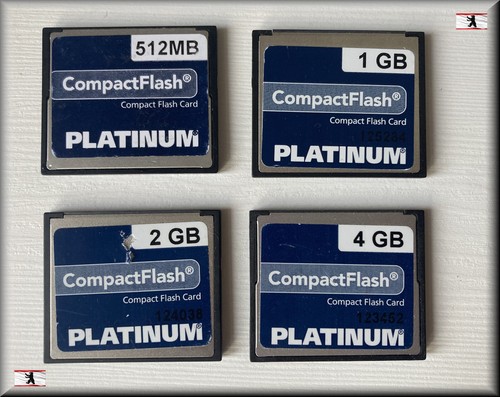 Platinum compact flash 512mb - flash,