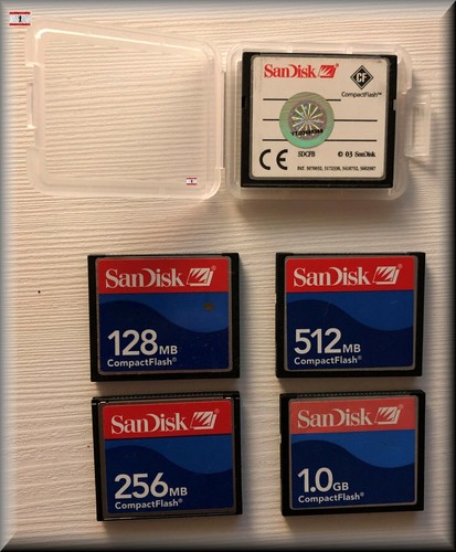 Sandisk compact flash card - flash, cf-card