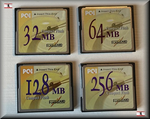 Pqi compact flash 16mb 32mb - pqi,