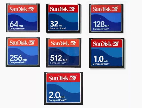 Sandisk 64m 256m - sandisk, cf