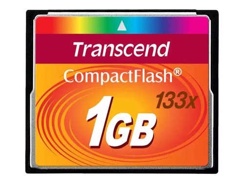 Transcend compact flash - compact, 1gb